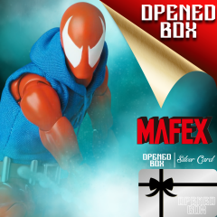 (OPENED BOX | SILVER CARD) - MAFEX No.186 Marvel Spider-Man Classic Series: Scarlet Spider Aksiyon Figür