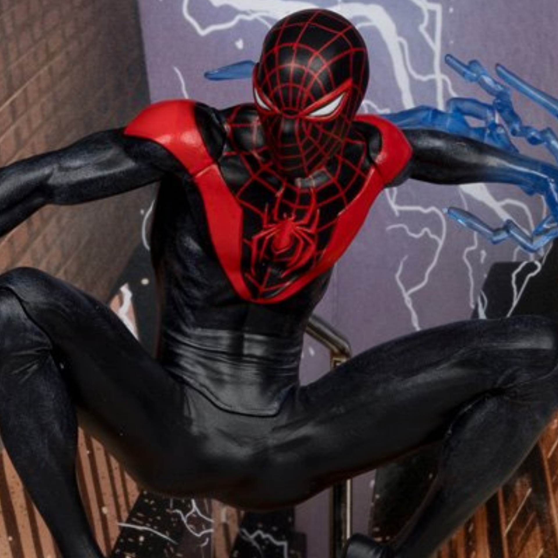 McFarlane Marvel Exclusive Series: Spider-Man (Miles Morales: Spider-Man #1) 1/10 Heykel Figür