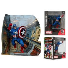 McFarlane Marvel Exclusive Series: Captain America (Captain America #100) 1/10 Heykel Figür