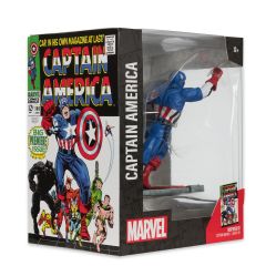 McFarlane Marvel Exclusive Series: Captain America (Captain America #100) 1/10 Heykel Figür