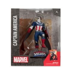McFarlane Marvel Exclusive Series: Captain America (All-New Captain America #1) 1/10 Heykel Figür