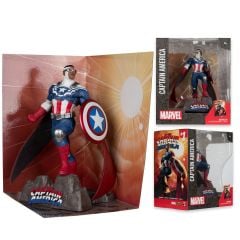 McFarlane Marvel Exclusive Series: Captain America (All-New Captain America #1) 1/10 Heykel Figür
