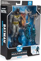 (OPENED BOX | GOLD CARD) - DC Multiverse Dark Nights Death Metal Series: Batman Aksiyon Figür