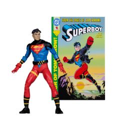 DC Multiverse + DC Direct Page Punchers Series: Superboy Aksiyon Figür