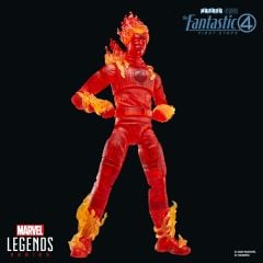 Marvel Legends The Fantastic Four First Steps Movie Series: Human Torch Aksiyon Figür