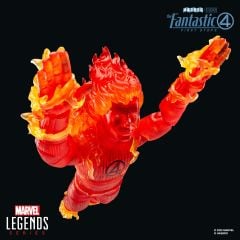 Marvel Legends The Fantastic Four First Steps Movie Series: Human Torch Aksiyon Figür