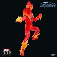 Marvel Legends The Fantastic Four First Steps Movie Series: Human Torch Aksiyon Figür