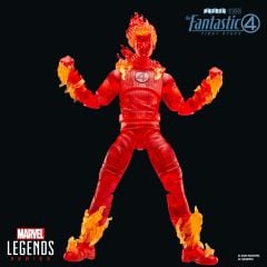 Marvel Legends The Fantastic Four First Steps Movie Series: Human Torch Aksiyon Figür