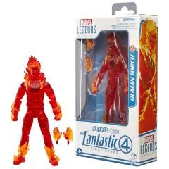 Marvel Legends The Fantastic Four First Steps Movie Series: Human Torch Aksiyon Figür