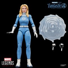 Marvel Legends The Fantastic Four First Steps Movie Series: Invisible Woman Sue Storm Aksiyon Figür