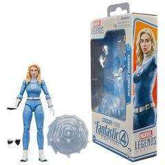 Marvel Legends The Fantastic Four First Steps Movie Series: Invisible Woman Sue Storm Aksiyon Figür