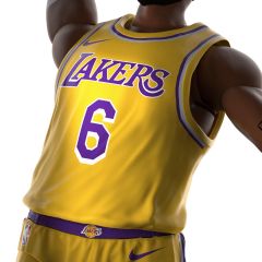 NBA Starting Lineup Series: LeBron James (Los Angeles Lakers) Aksiyon Figür