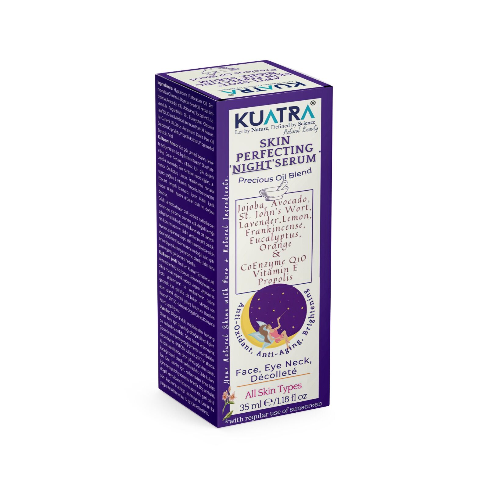 Kuatra Skin Perfecting  'Night' Serum (cildi onarmaya ve cildi kusursuzlaştırmaya yardımcı gece serumu)