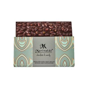 Merivalde Bitter Antep Fıstıklı Tablet Çikolata 80 gr