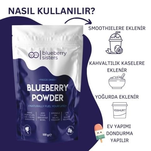%100 Yabanmersini Tozu 100 gr