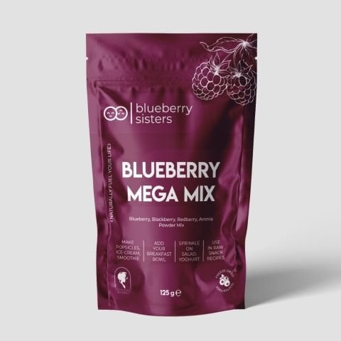 Blueberry Mega Mix 125 gr.