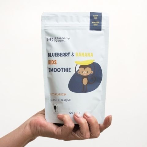 Yabanmersini, Muzlu Kids Smoothie Karışım 125 gr