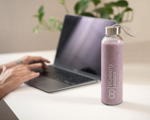 Logolu Cam Şişe - 500ml