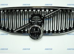 Volvo XC60 Ön Panjur 2018 ve Sonrası Çift Şeritli Logolu 31457463