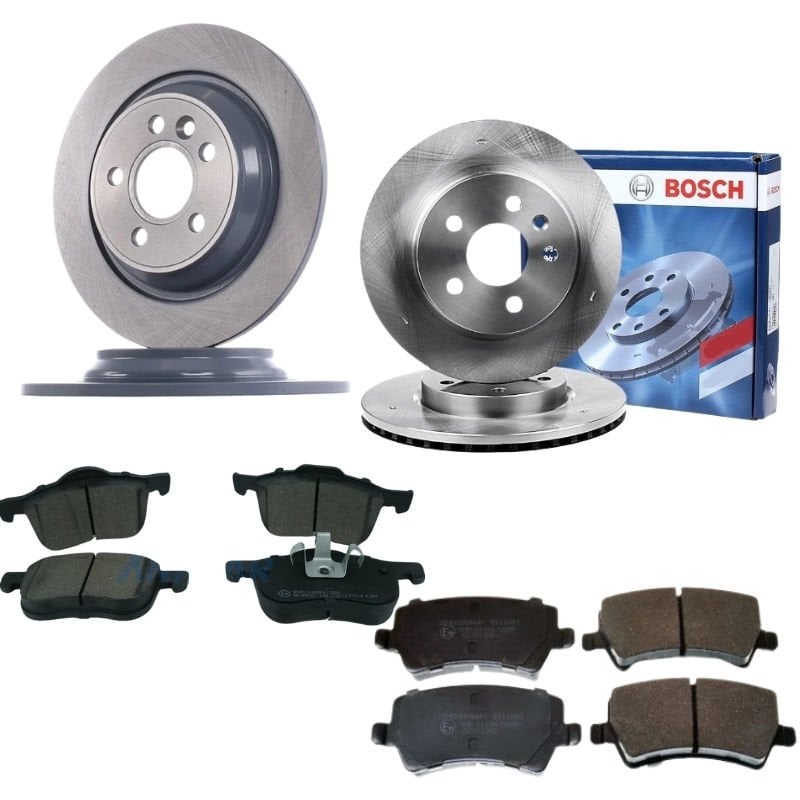 Volvo S60 V60 S80 V70 XC70 Ön - Arka Fren Disk Balata Takımı Set