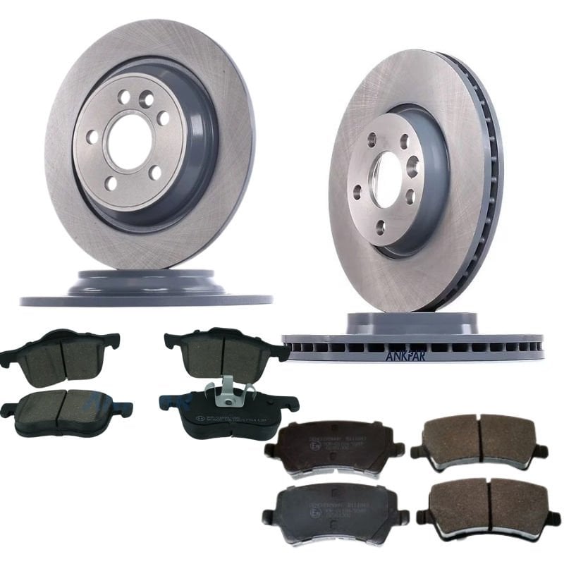 Volvo S60 V60 S80 V70 Ön - Arka Fren Disk Balata Takımı Set Ate - Walburg - Roadhouse - Valeo