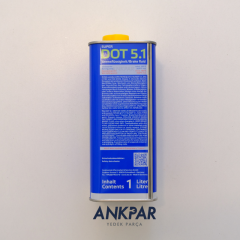 Ate Dot 5.1 Fren Hidroliği Yağı 1 Lt