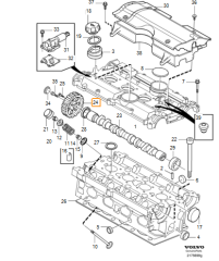 Swag Volvo S40 V40 Eksantrik Dişlisi Vvt Kasnağı 2000-2004 6900015
