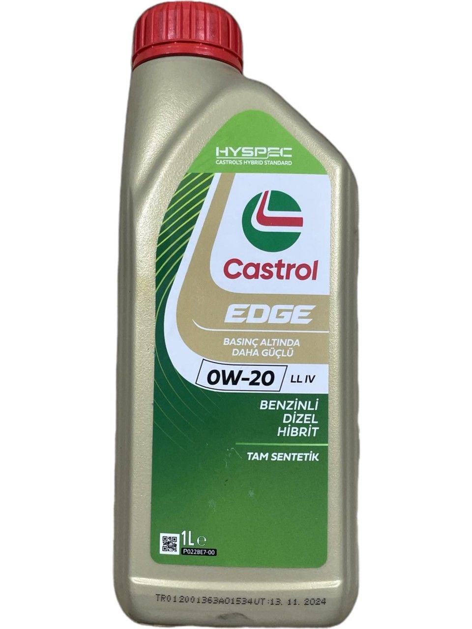 Castrol Edge 0w20 Motor Yağı 1lt
