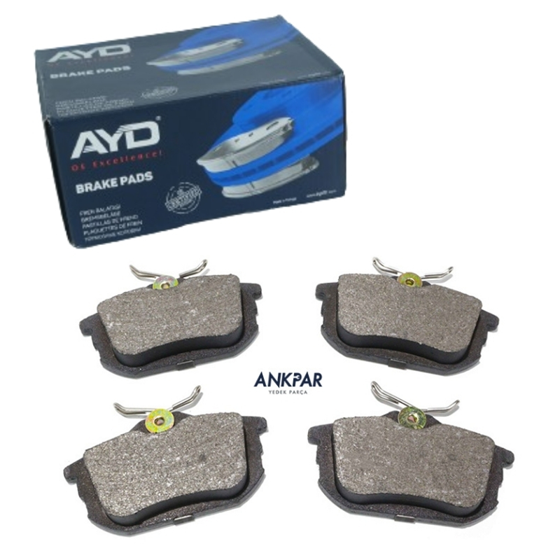 AYD Volvo S40 V40 Arka Fren Balatası 1997-2004 30769186