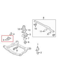 Swag Volvo S60 S80 V70 XC70 XC90 D5 Motor Üst Takozu 30645447