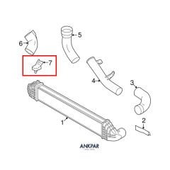 Volvo C30 S40 S60 S80 V40 V50 V70 XC60 XC90 Turbo Basınç Sensörü 31355463
