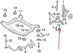 Volvo S60 S80 V70 XC70 Alt Tabla Direksiyon Dayama Burcu Sağ Sol 31212190
