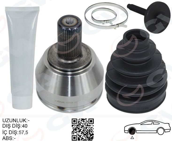 Volvo S60 S80 V60 V70 XC60 Aks Kafası Dış D3/D5 36011300