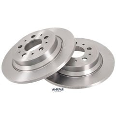 Braxis Volvo S60 S80 V70 XC70 Arka Fren Diski Takım 288mm 9434167