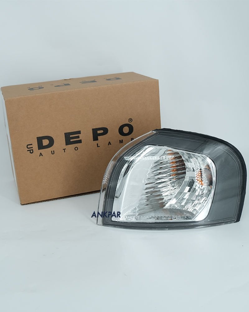 Volvo S80 Sinyal Lambası Sol Siyah Taban 1999-2003 8620463