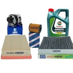 Volvo S40 V50 C30 Yağ Filtre Bakım Seti 1.6D 2005 - 2006