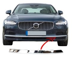 Volvo S90 Ön Tampon Nikelaj Krom Çıta Alt Sol 2021 - 2025 32227399