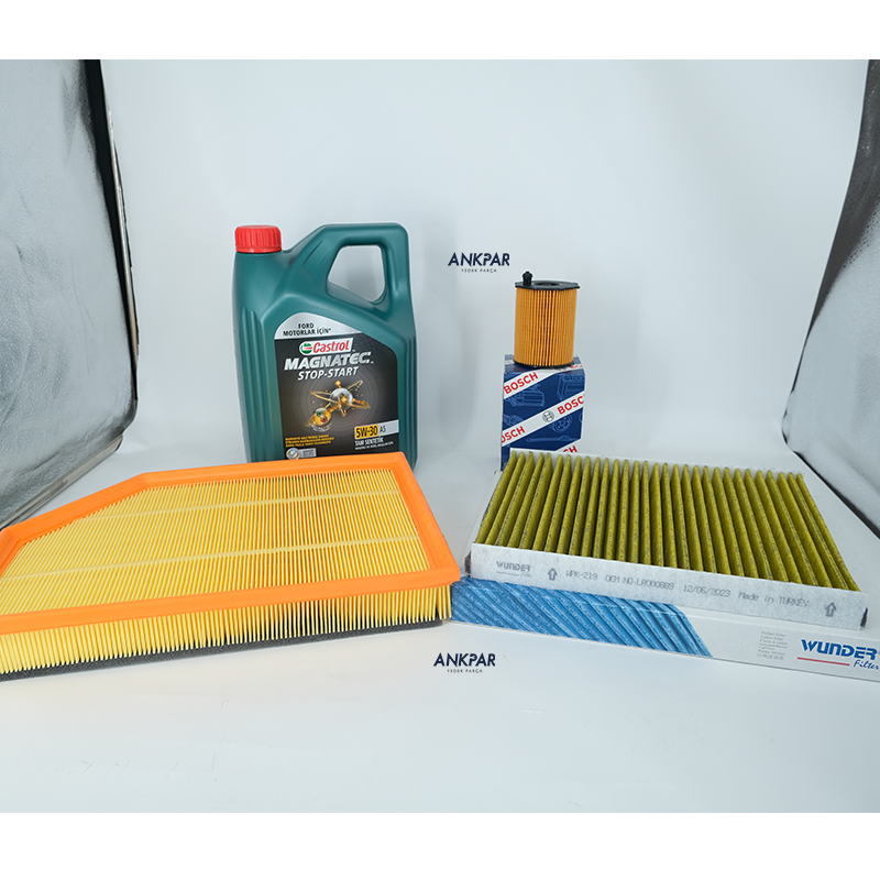 Volvo S60 V60 S80 Yağ Filtre Bakım Seti D2 2011 - 2015 Var - Yok