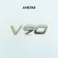 Volvo V90 Krom Bagaj Yazısı Amblemi Logosu
