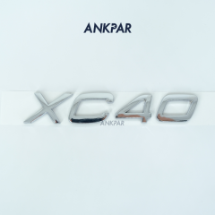 Volvo XC40 Krom Bagaj Yazısı Amblemi Logosu