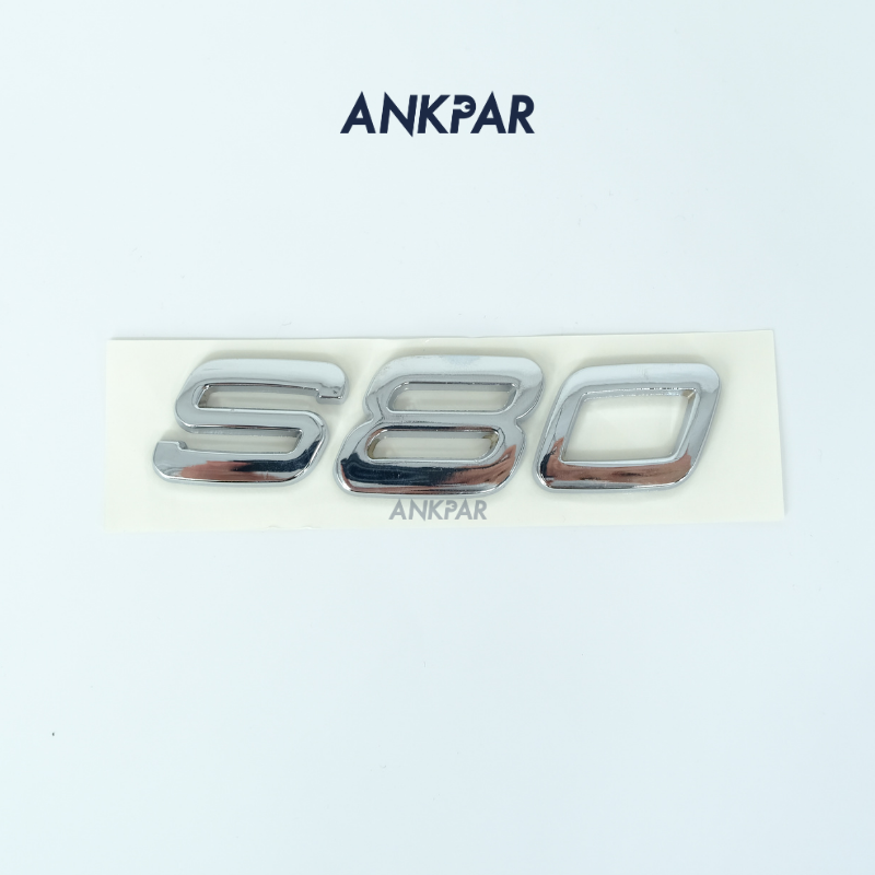 Volvo S80 Krom Bagaj Yazısı Amblemi Logosu