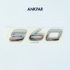 Volvo S60 Krom Bagaj Yazısı Amblemi Logosu