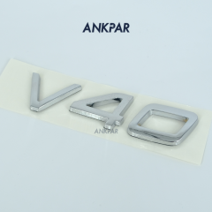 Volvo V40 Krom Bagaj Yazısı Amblemi Logosu