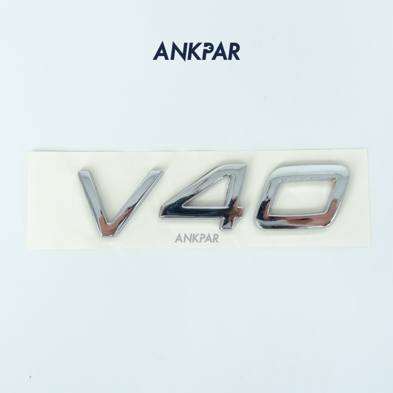 Volvo V40 Krom Bagaj Yazısı Amblemi Logosu