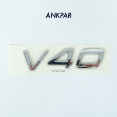 Volvo V40 Krom Bagaj Yazısı Amblemi Logosu
