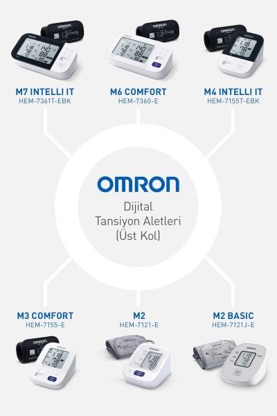 Omron M2 Basic Dijital Koldan Tansiyon Aleti