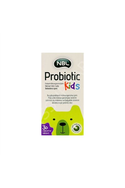 NBL Probiotic Kids 30 Çiğneme Tablet