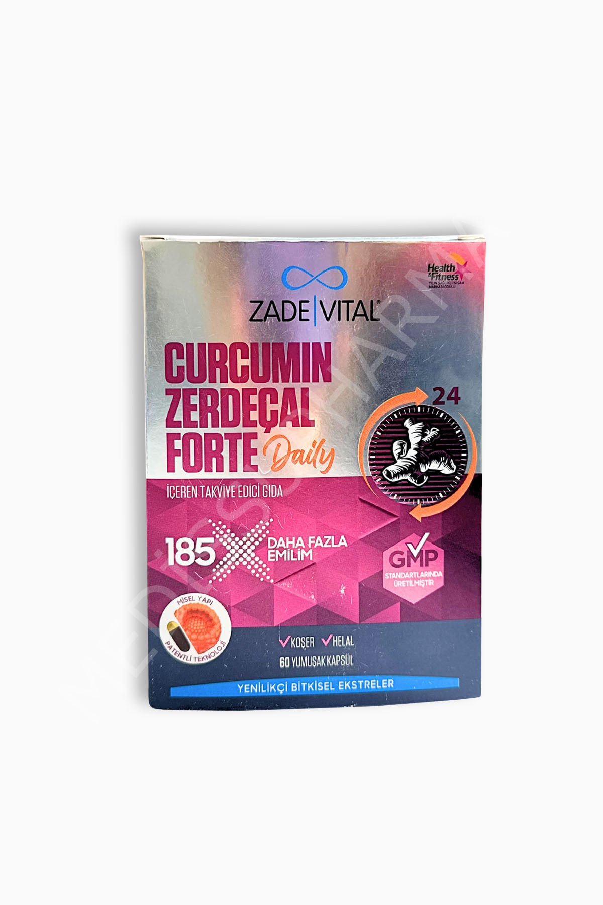 Curcumin Zedaçal Forte Daily 60 Yumuşak Kapsül