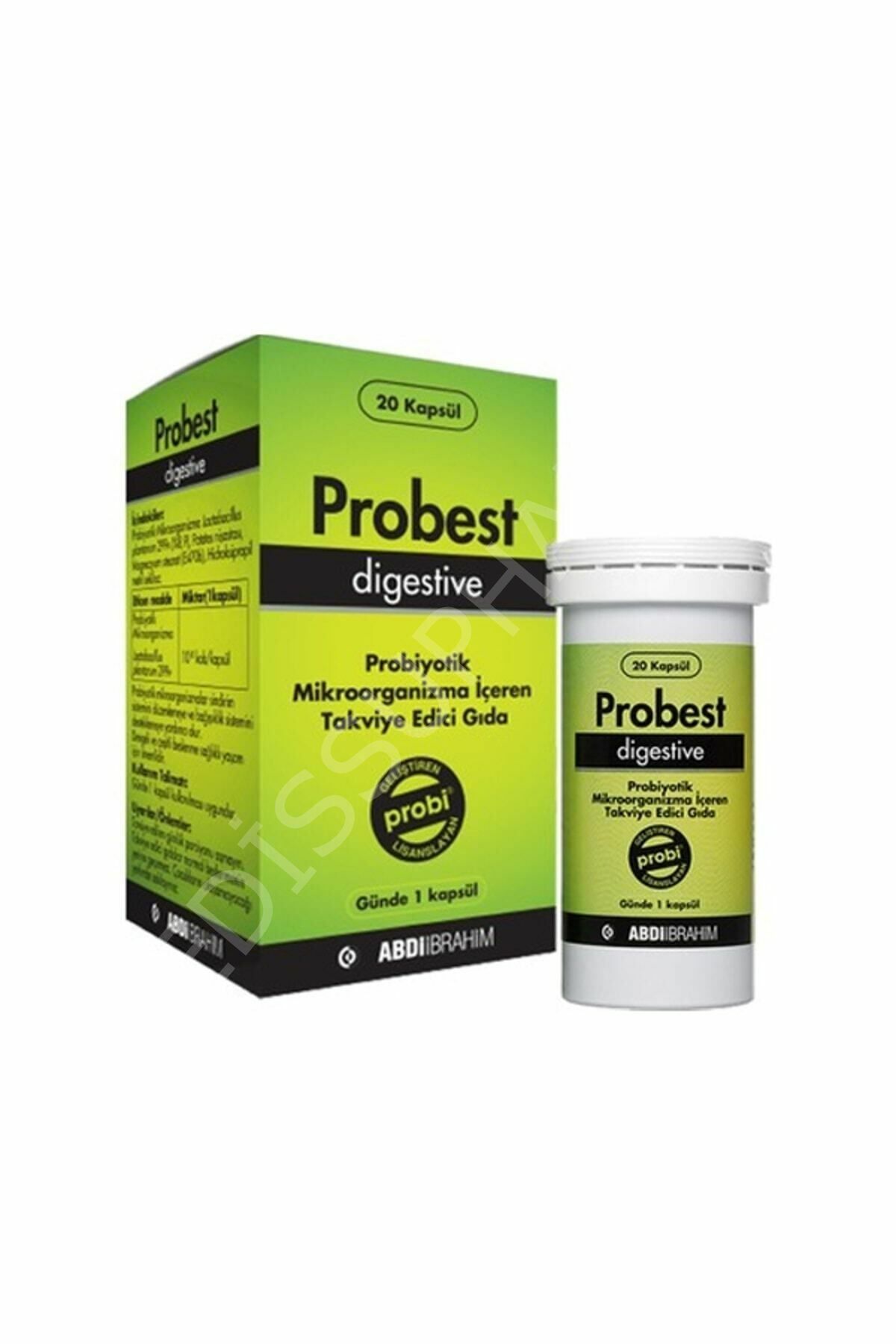 Probest Digestive Probiyotik 20 Kapsül 8699514150800