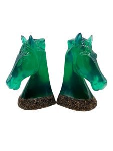 GREEN HORSE BOOK HOLDER